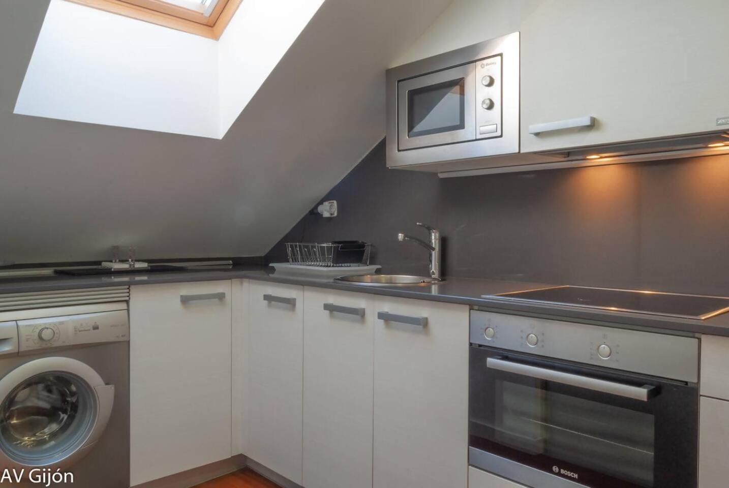 Av Gijon San Agustin 12 Apartman Kültér fotó